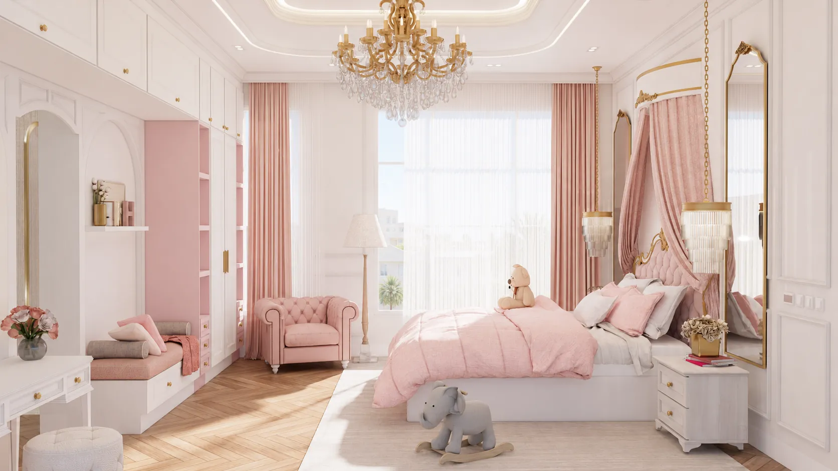 Girl Bedroom II — view 2