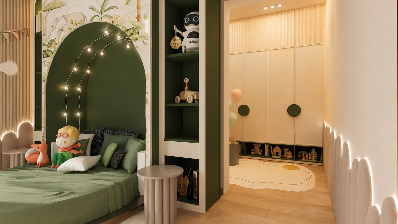 Toddler Bedroom — view 4